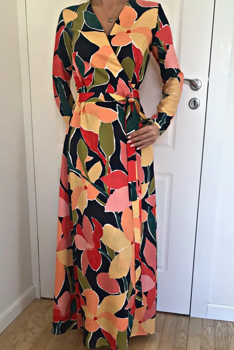 Sukienka kimonowa Eva